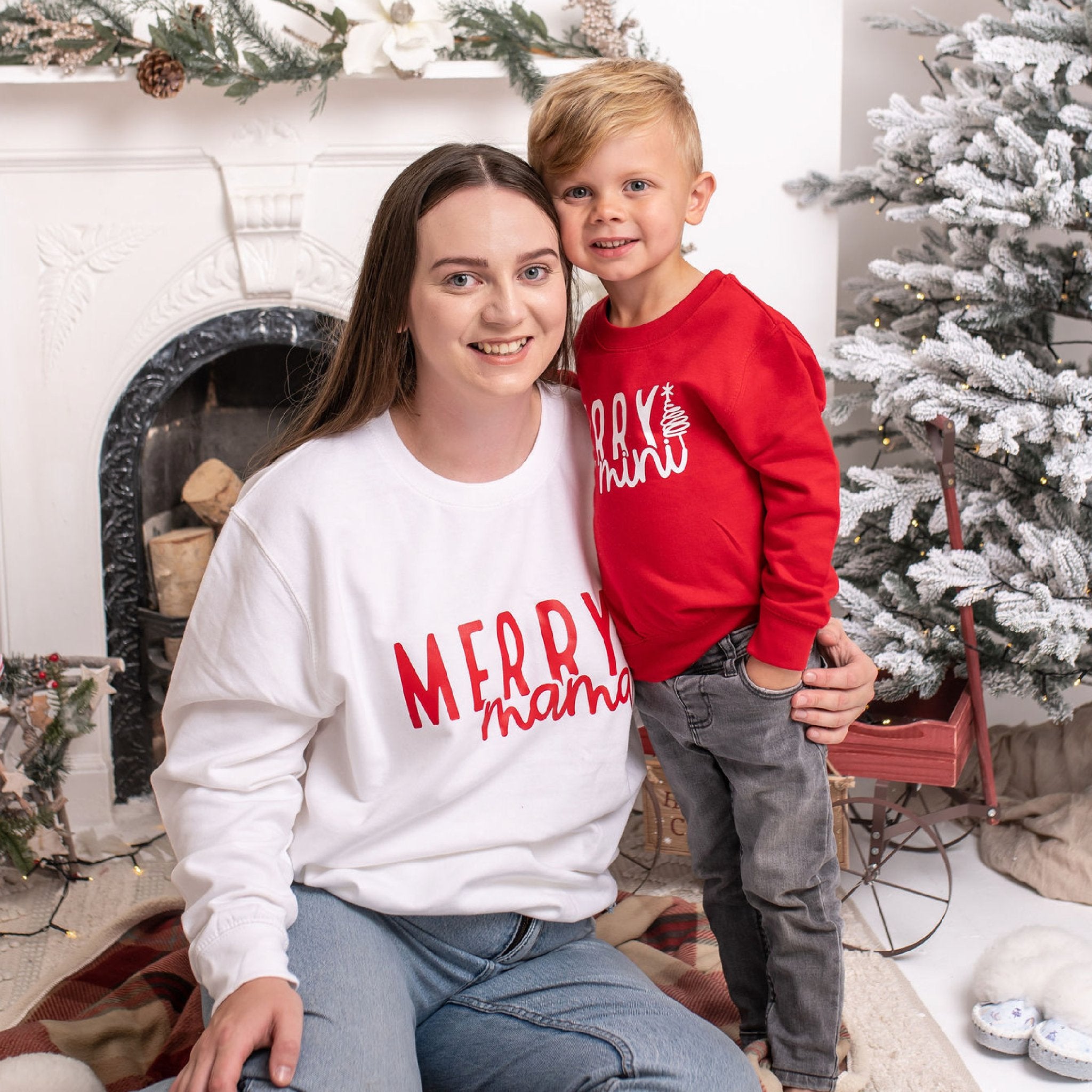 Christmas Sweaters - Amber and Noah