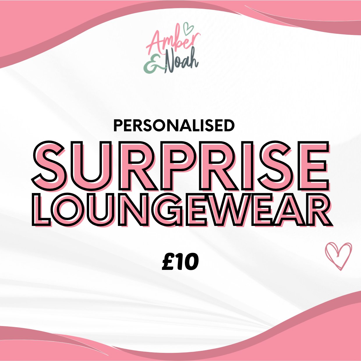 Surprise Loungwear - PRE ORDER - Amber and Noah