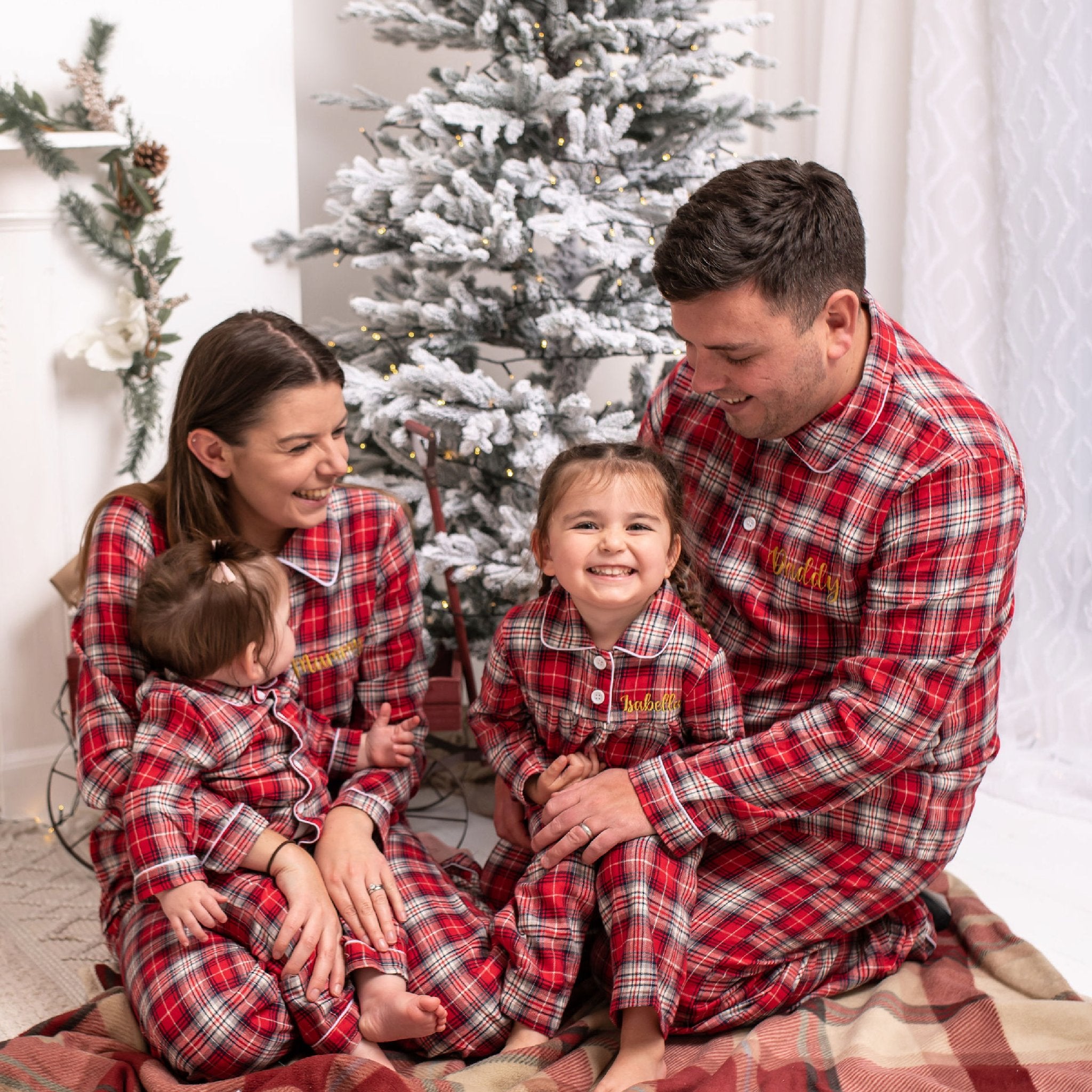 Christmas Pyjamas - Amber and Noah