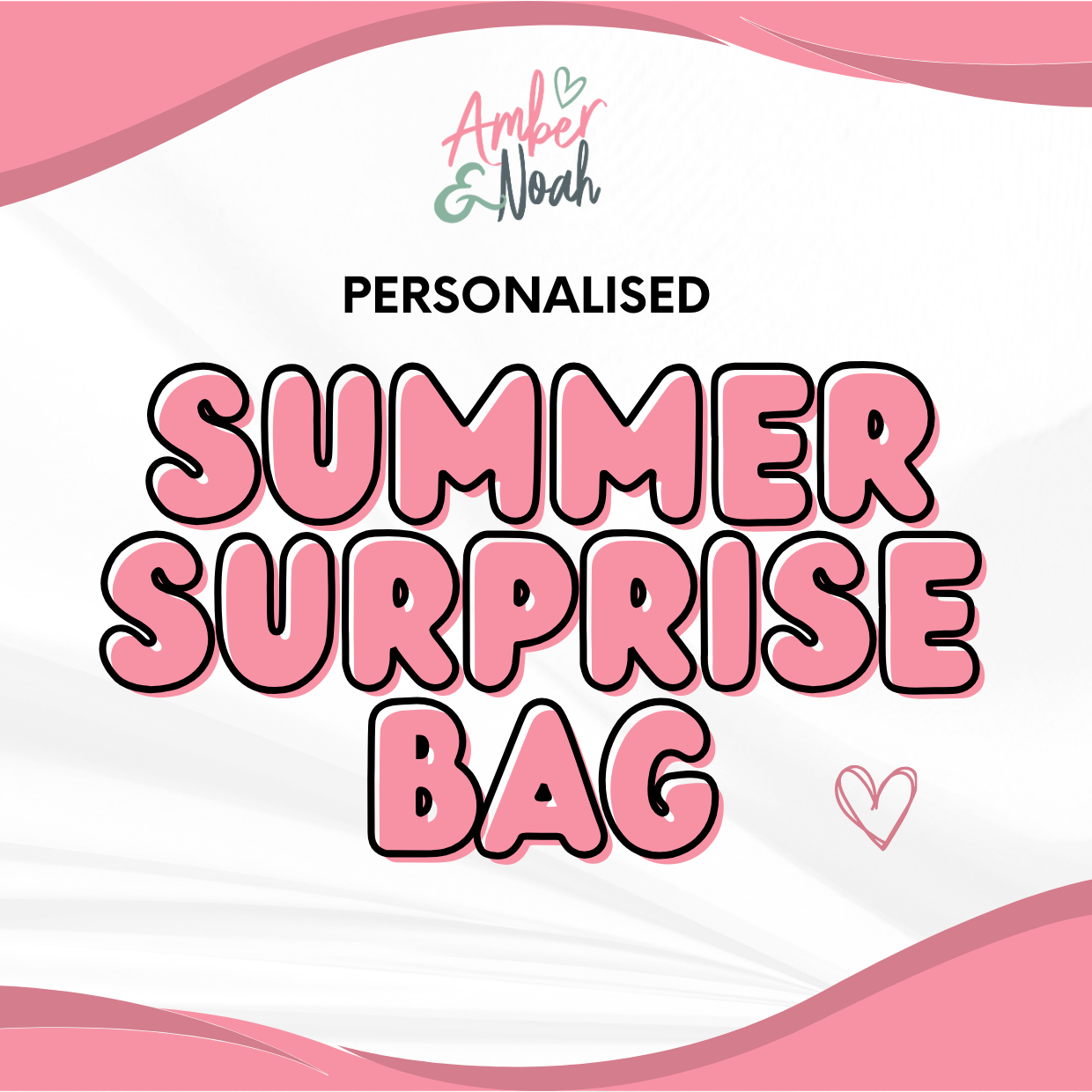 Personalised Summer Surprise Bag