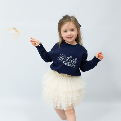 Retro Believes Personalised Embroidered Sweater