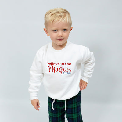 Believe In The Magic Personalised Sweater