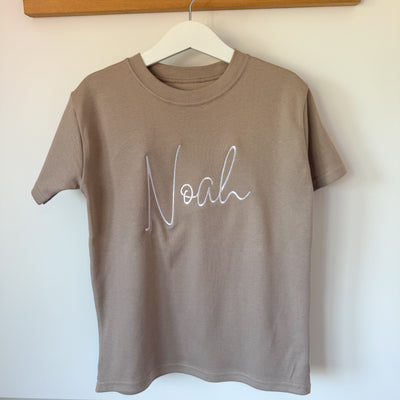 Mink Personalised Tshirt - Choice of Fonts