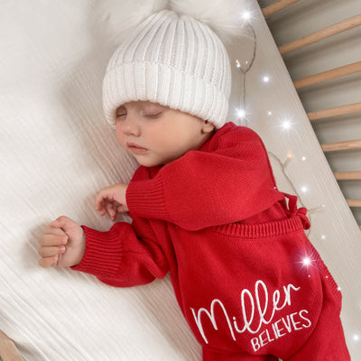 Red Believes Personalised Luxury Long Romper