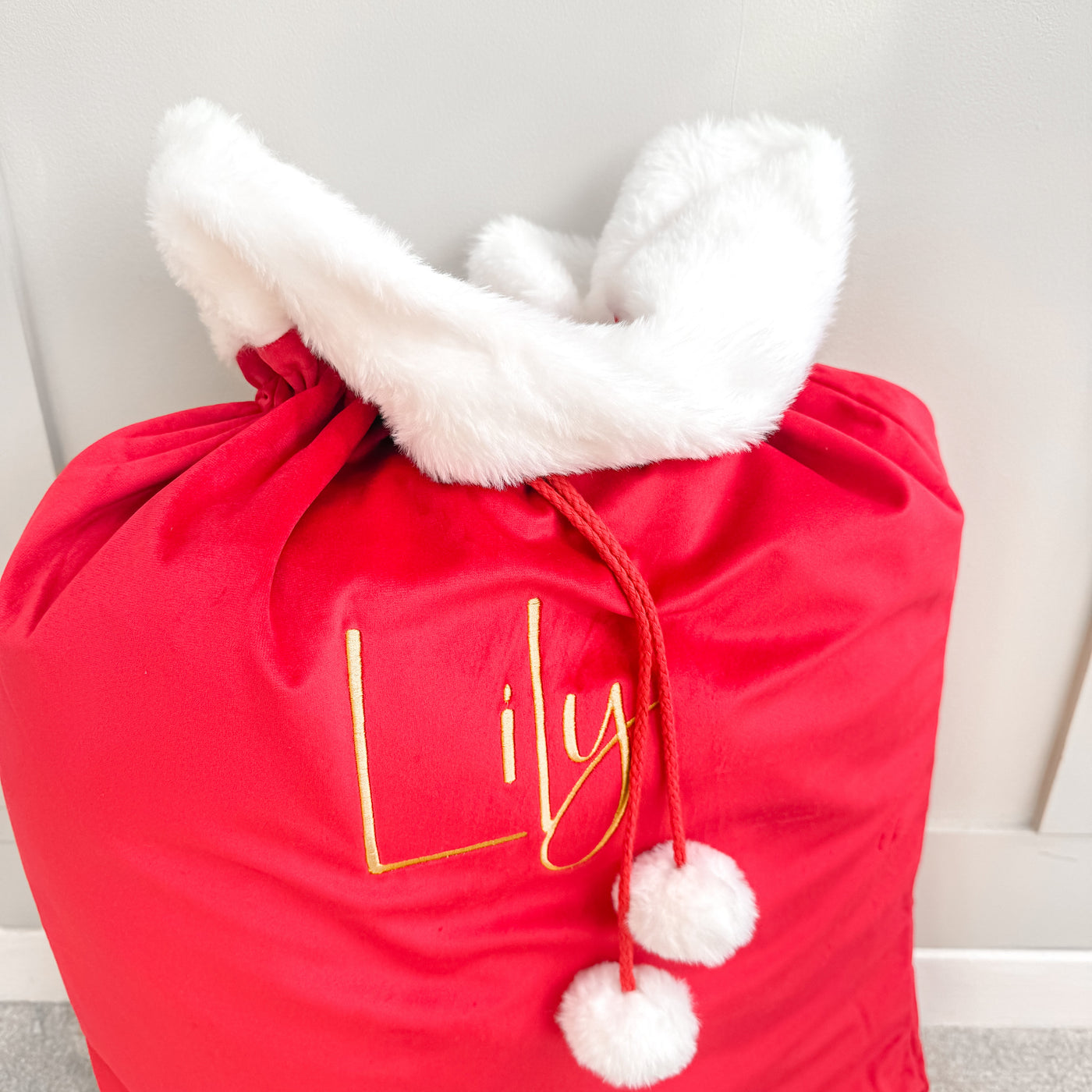 Personalised Red Santa Sack