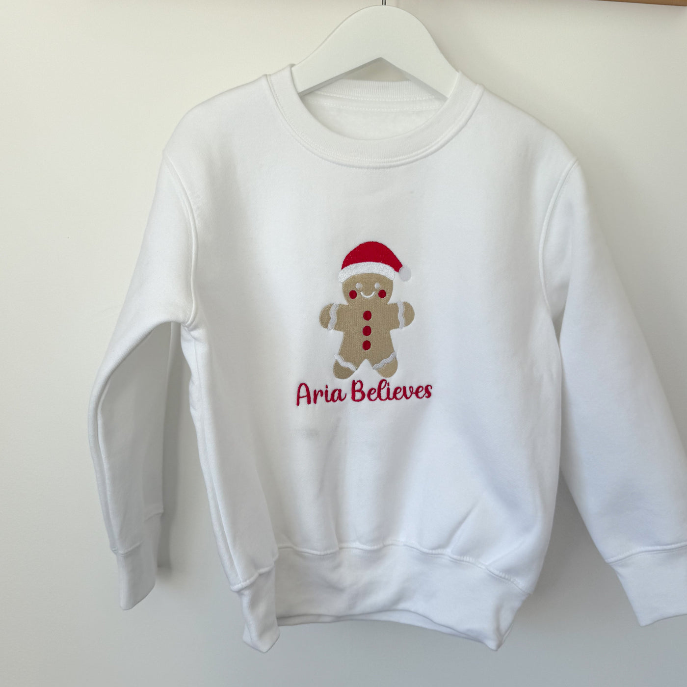Gingerbread Man Personalised Sweater