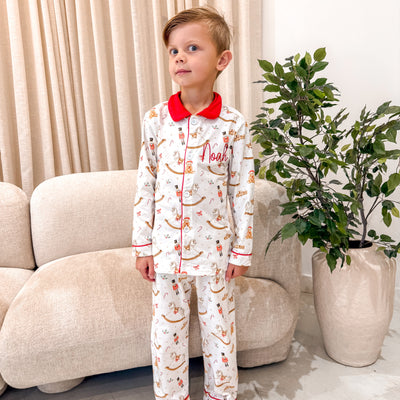 Personalised Winter Wonderland Classic Pyjamas