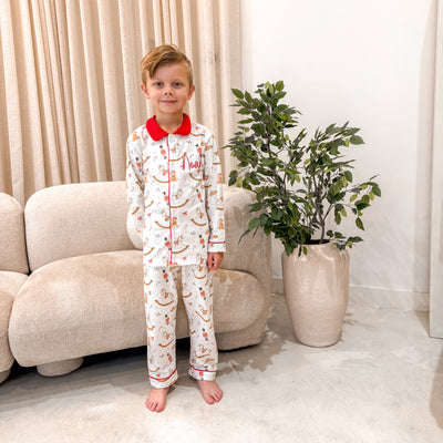 Personalised Winter Wonderland Classic Pyjamas