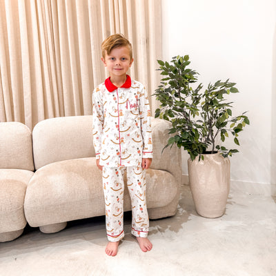 Personalised Winter Wonderland Classic Pyjamas