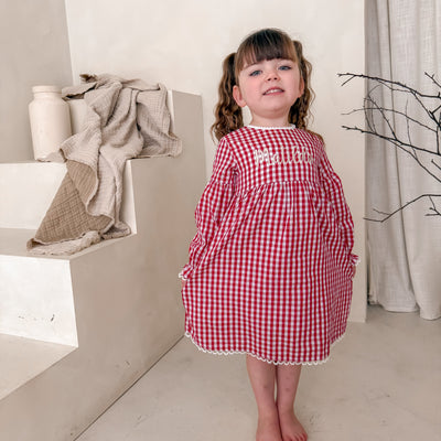 Personalised Gingham Dress