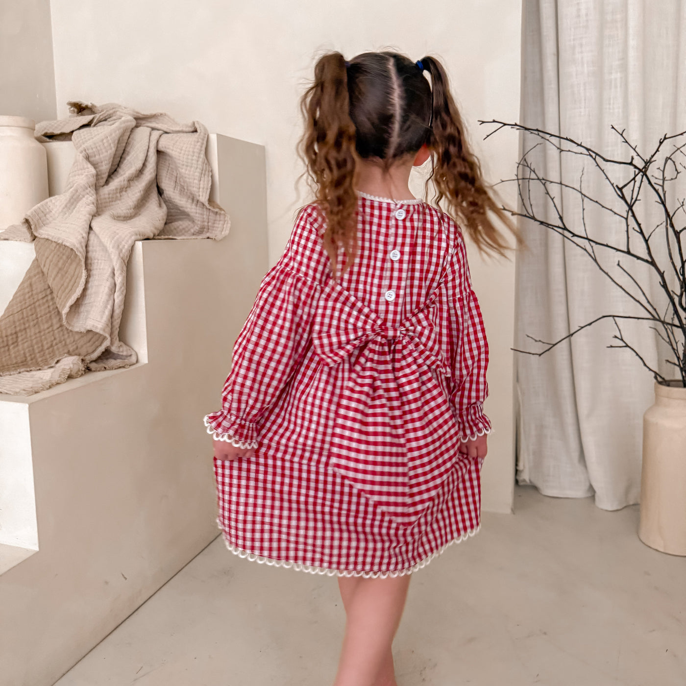 Personalised Gingham Dress