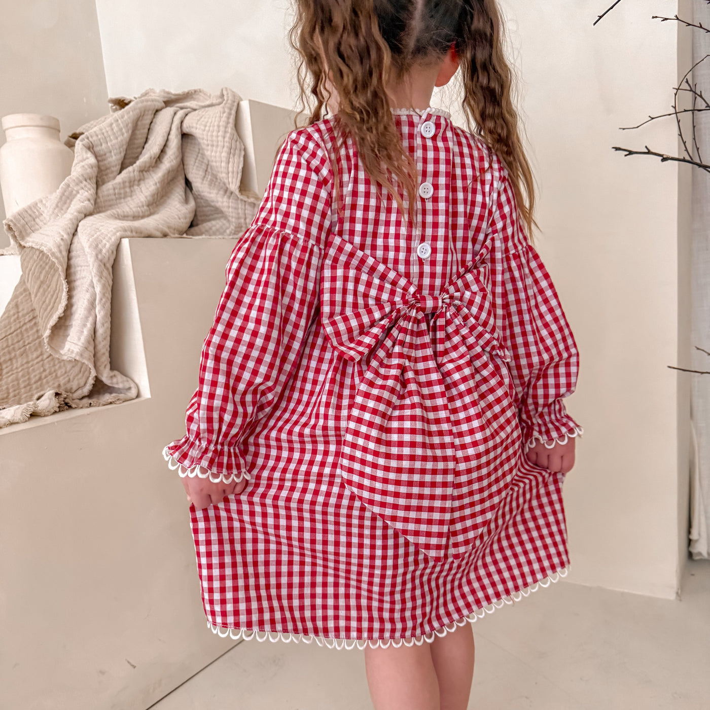 Personalised Gingham Dress