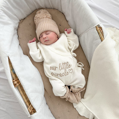 Our Little Miracle Personalised Luxury Long Romper