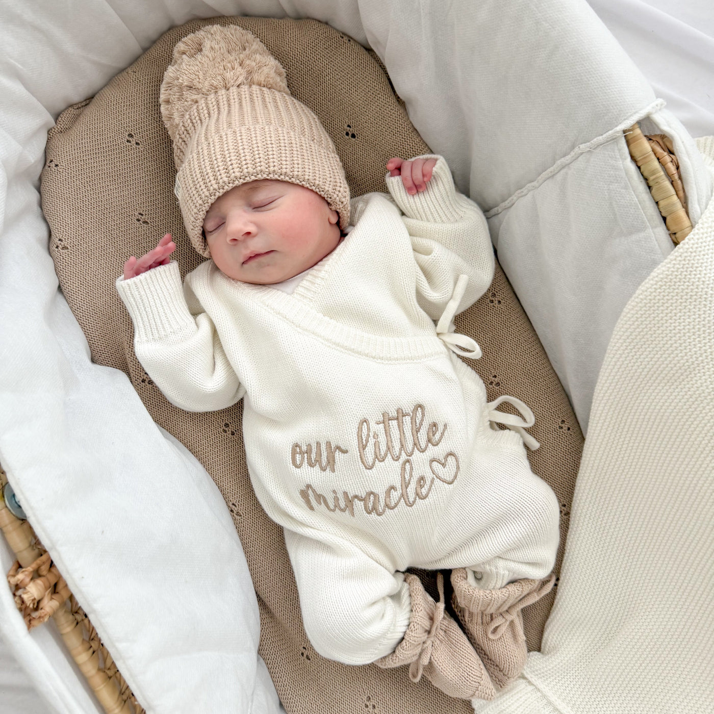 Our Little Miracle Personalised Luxury Long Romper
