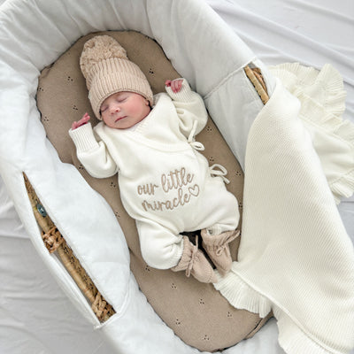 Our Little Miracle Personalised Luxury Long Romper