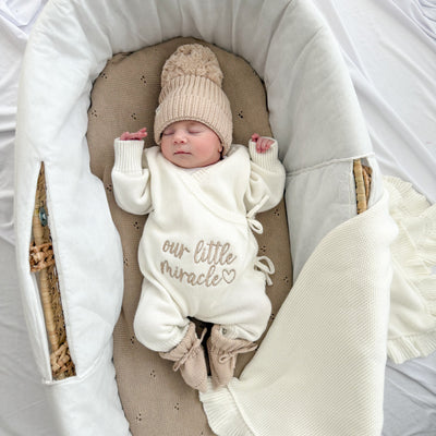 Our Little Miracle Personalised Luxury Long Romper