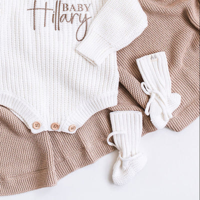 Baby Knitted Booties