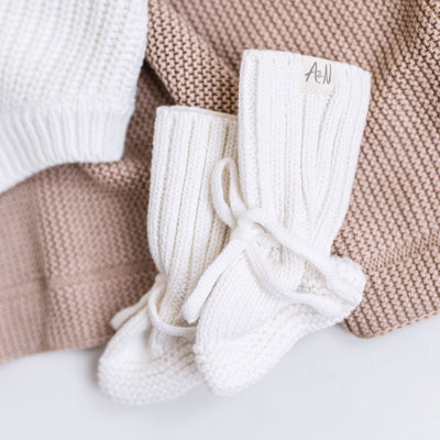 Baby Knitted Booties
