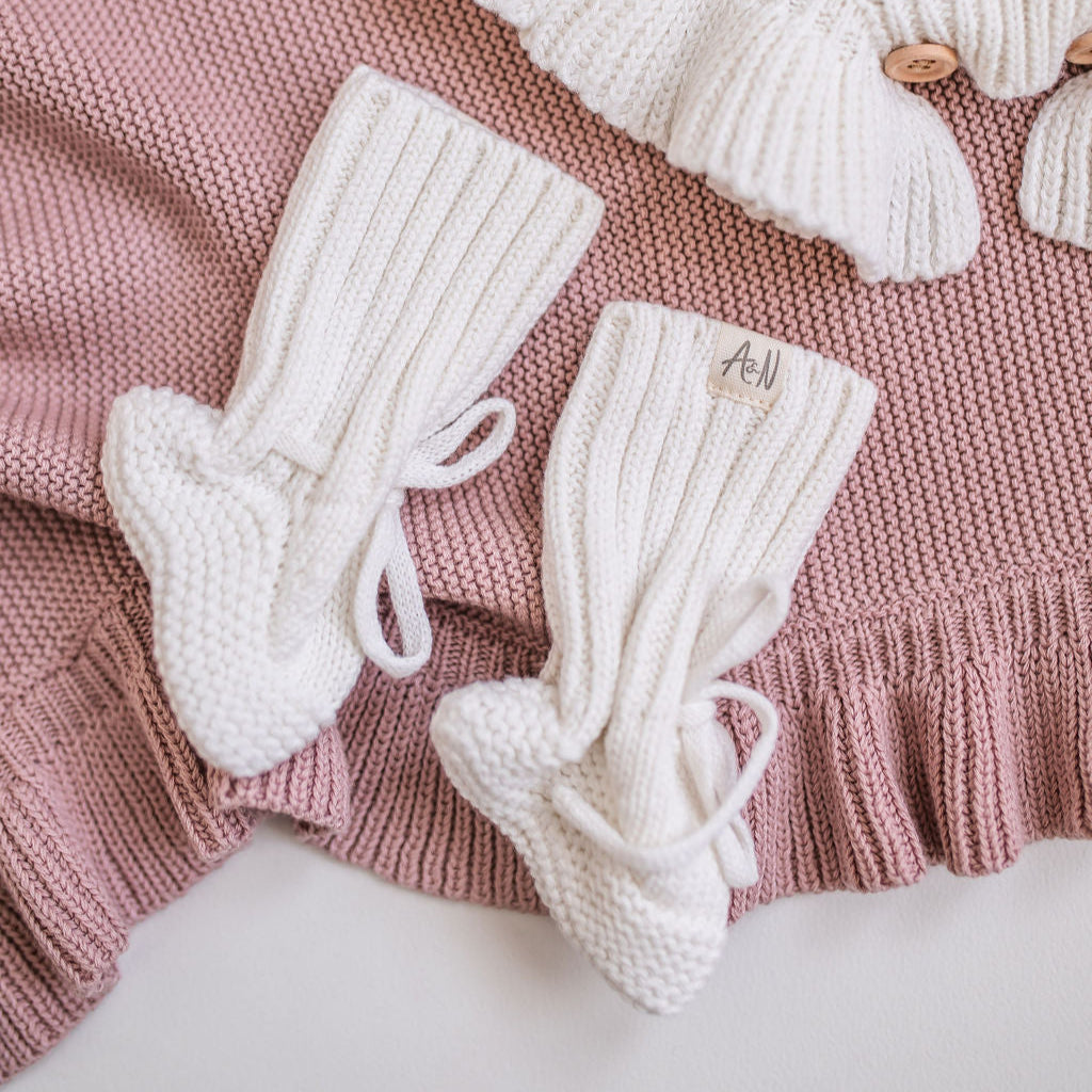 Baby Knitted Booties