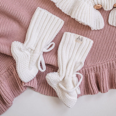 Baby Knitted Booties