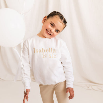 Classic Birthday Age Sweater