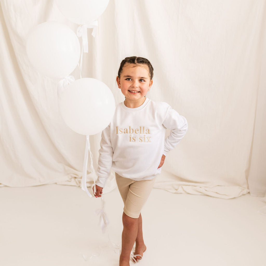 Classic Birthday Age Sweater