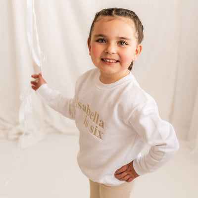 Classic Birthday Age Sweater