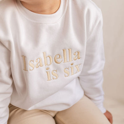 Classic Birthday Age Sweater