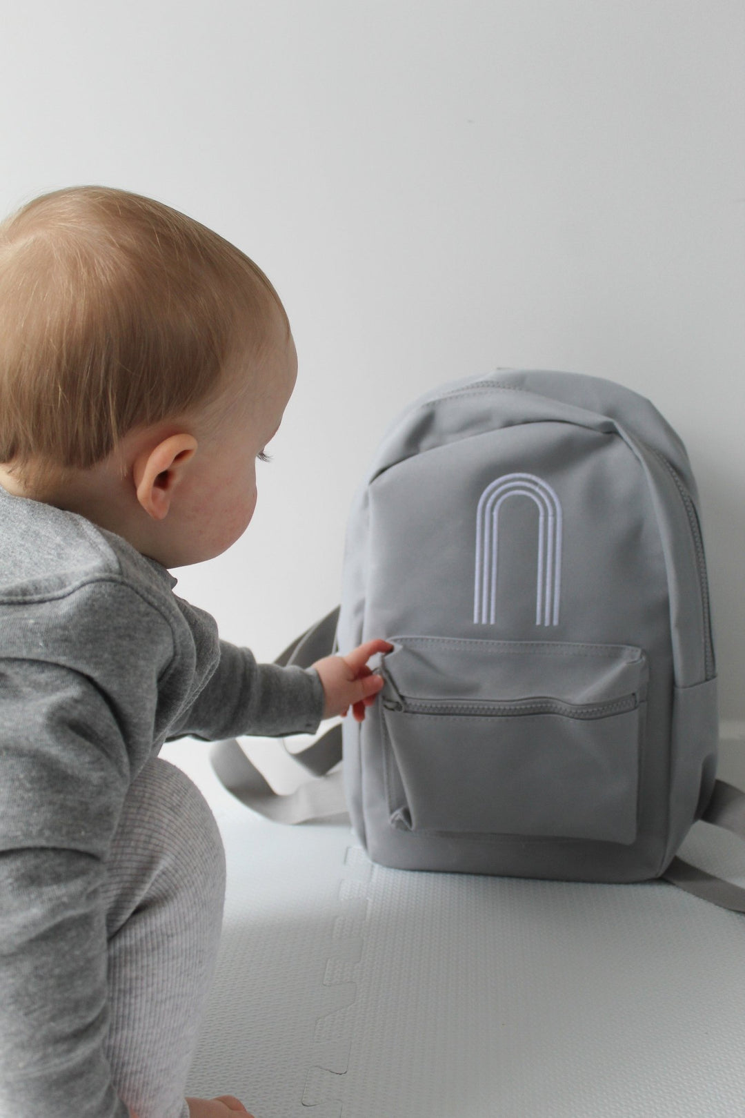 Children s Personalised Initial Backpack Amber and Noah