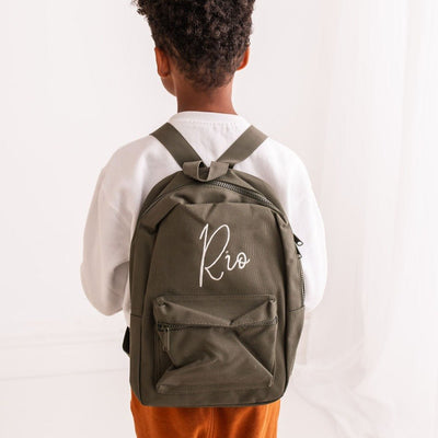 Children's Script Personalised Backpack - Amber and Noah