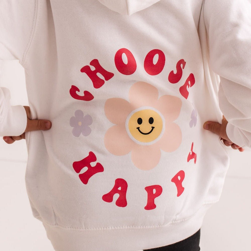 Choose Happy Hoodie/ Sweater - Amber and Noah