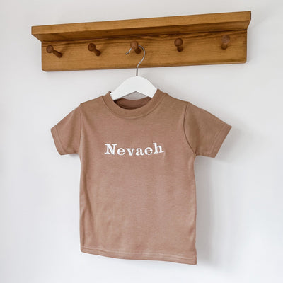 Classic Name Personalised Tshirt - Amber and Noah