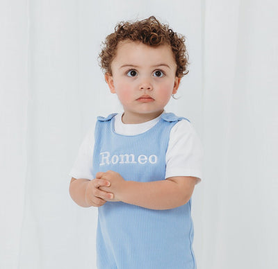 Classic Personalised Lounge Romper - Amber and Noah