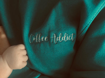 Coffee Addict Sweater - Amber and Noah
