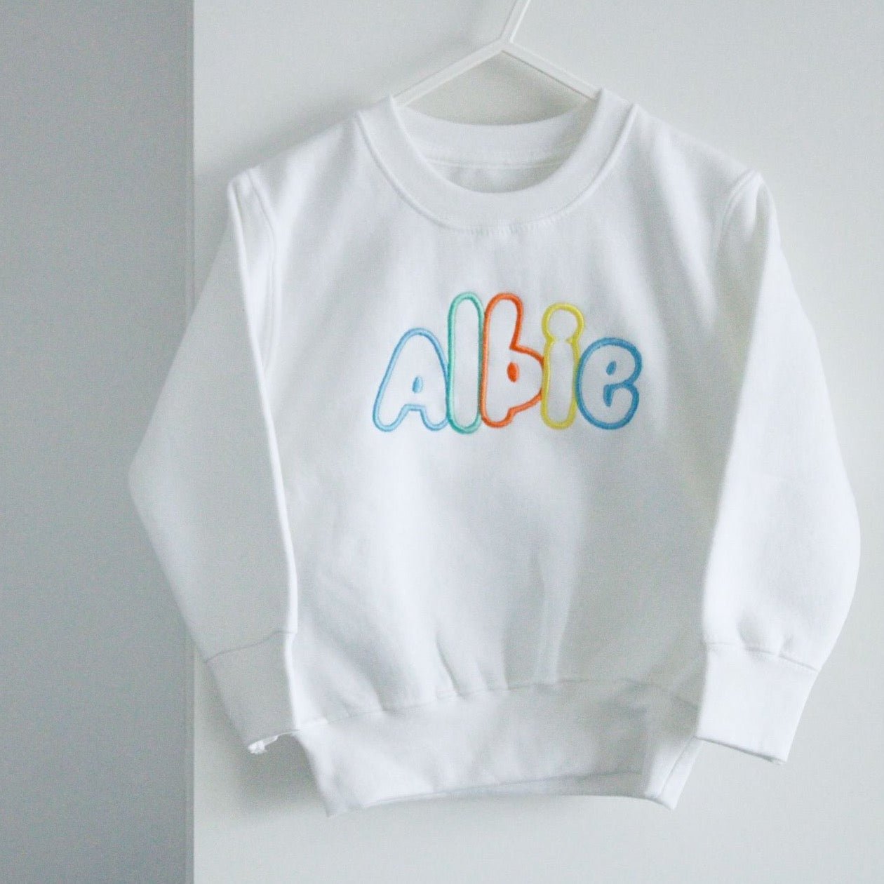 Colourful Embroidered Sweater - Amber and Noah