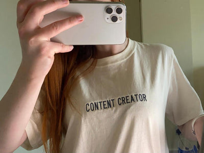 Content Creator Tee - Amber and Noah