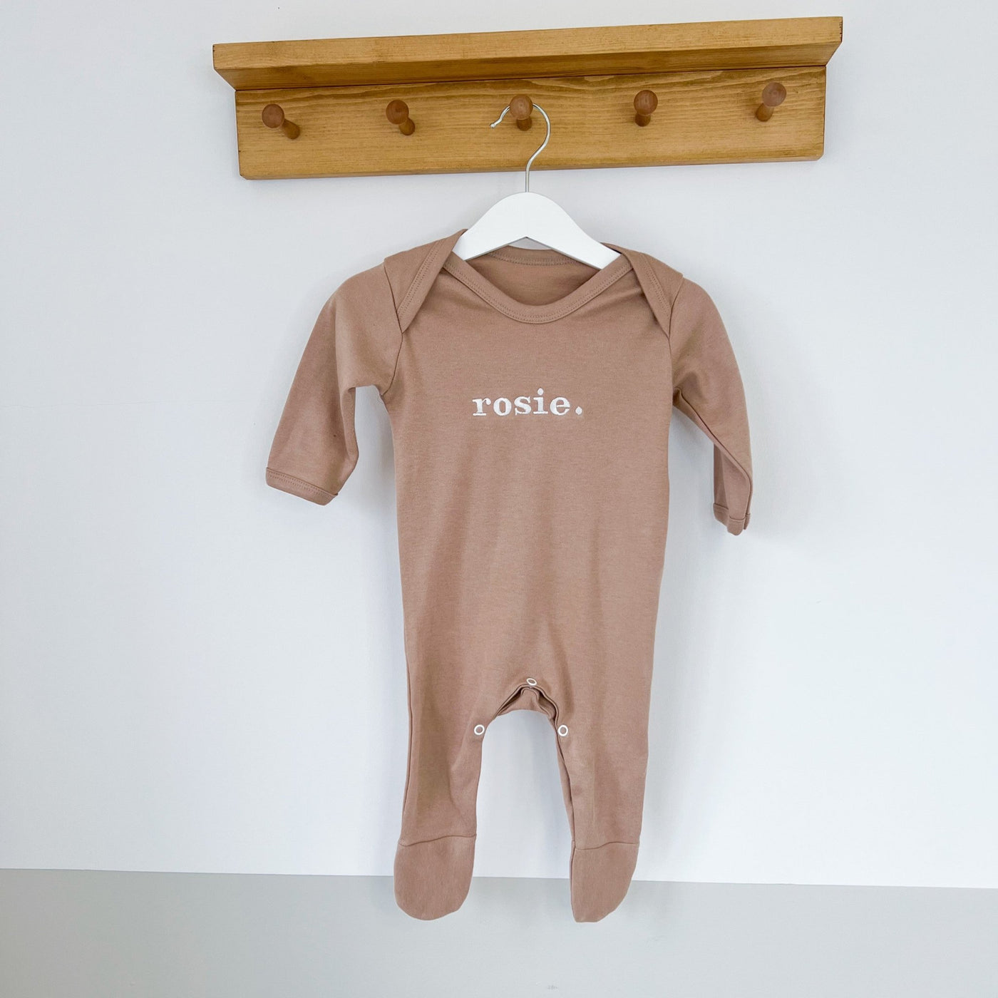 Embroidered Baby Name Rompersuit - Amber and Noah
