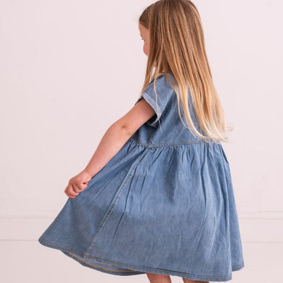 Embroidered Denim Dress - Amber and Noah