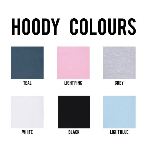 Embroidered Name Hoody - Amber and Noah