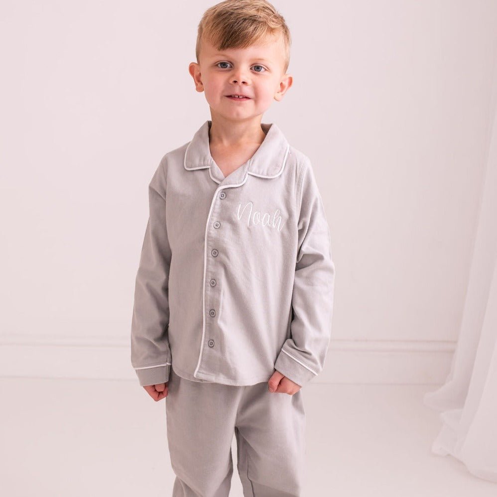 Embroidered pyjamas new arrivals