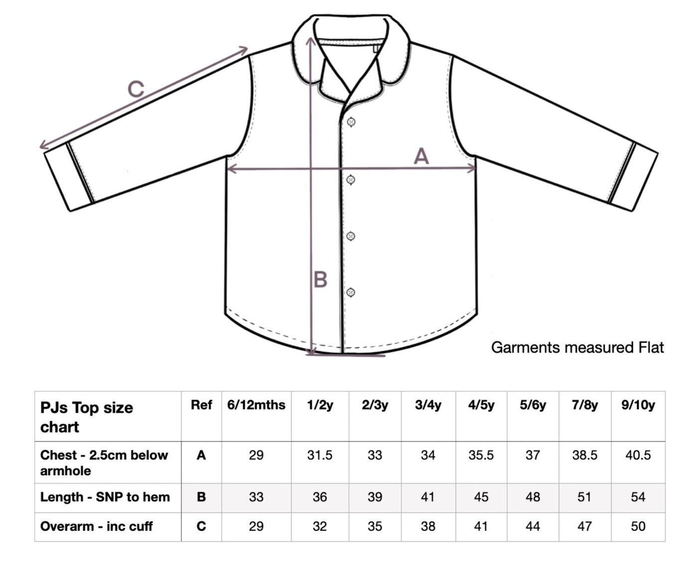 Grey Embroidered Classic Pyjamas - Amber and Noah