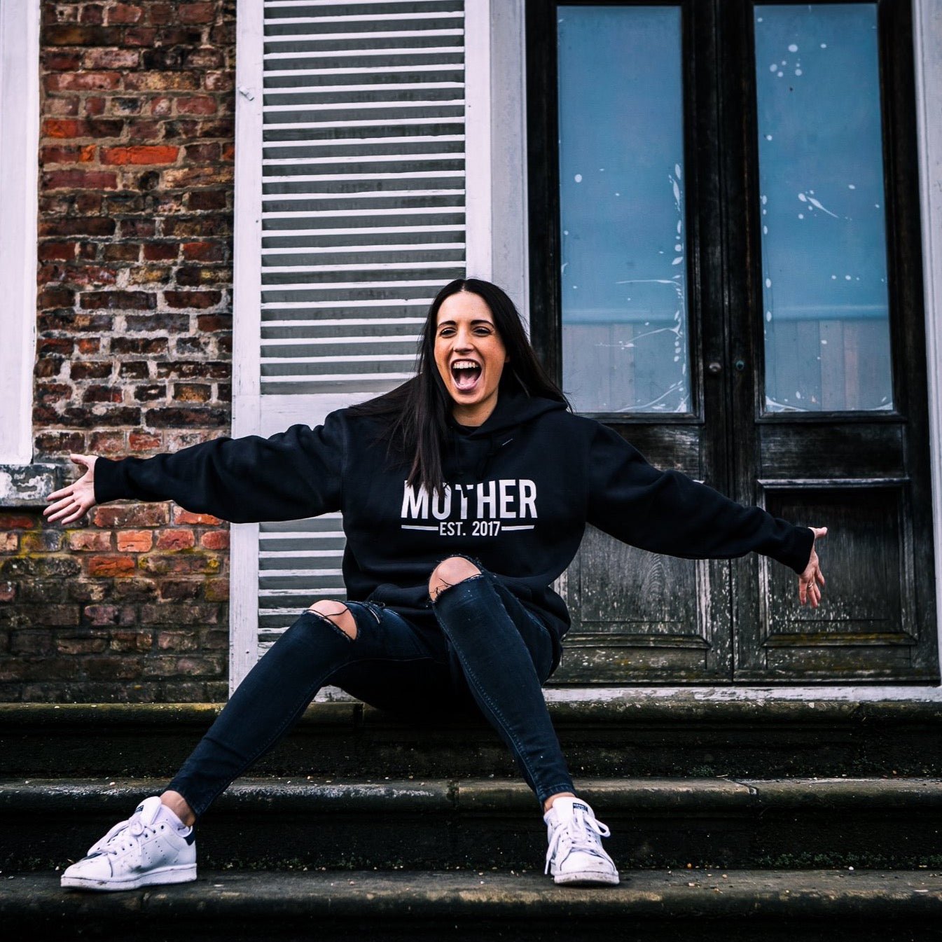 Mother Est Hoodie - Amber and Noah