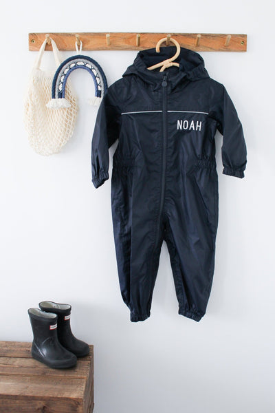 Personalised Puddle Rain Suit - Amber and Noah