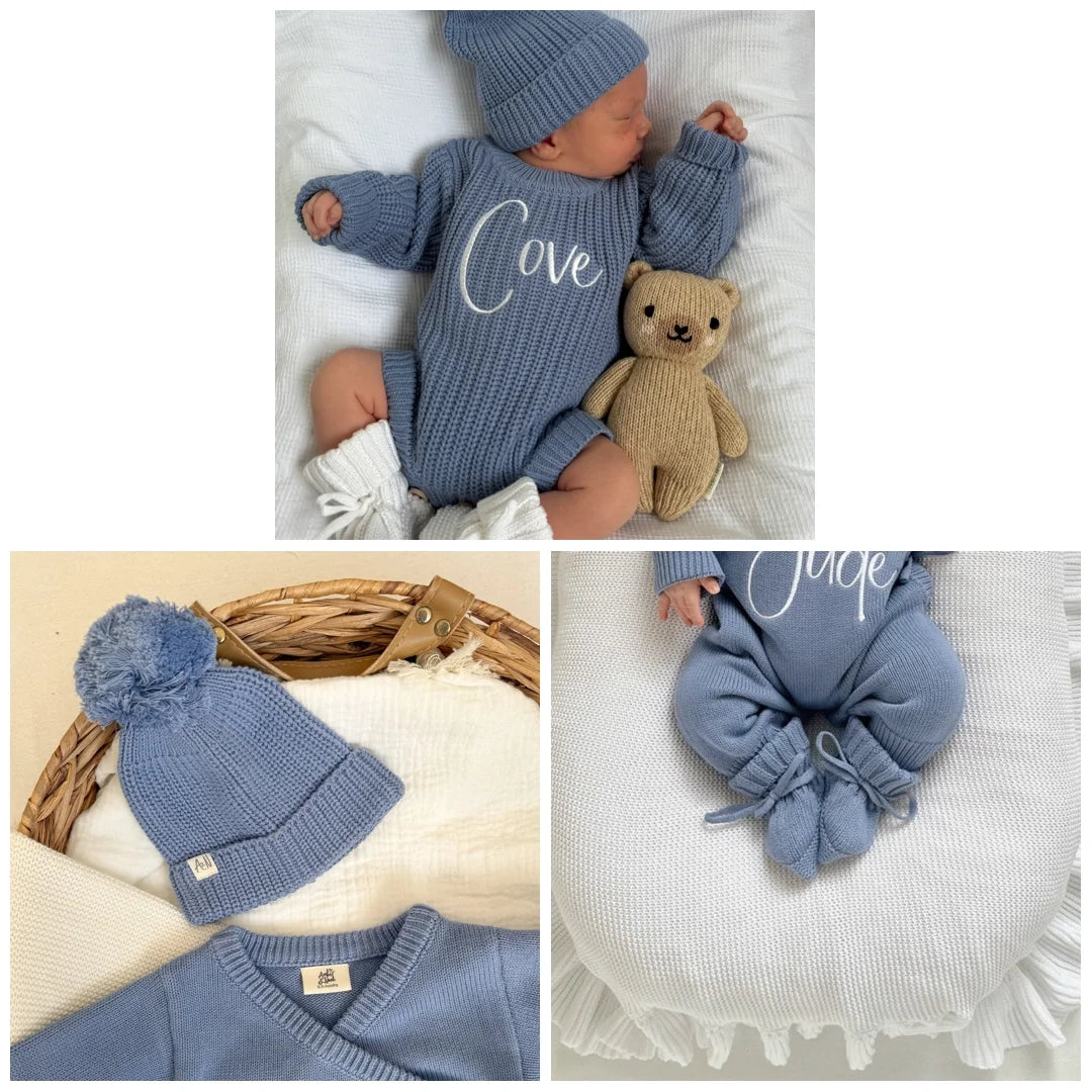 Blue Luxury Romper Bundle