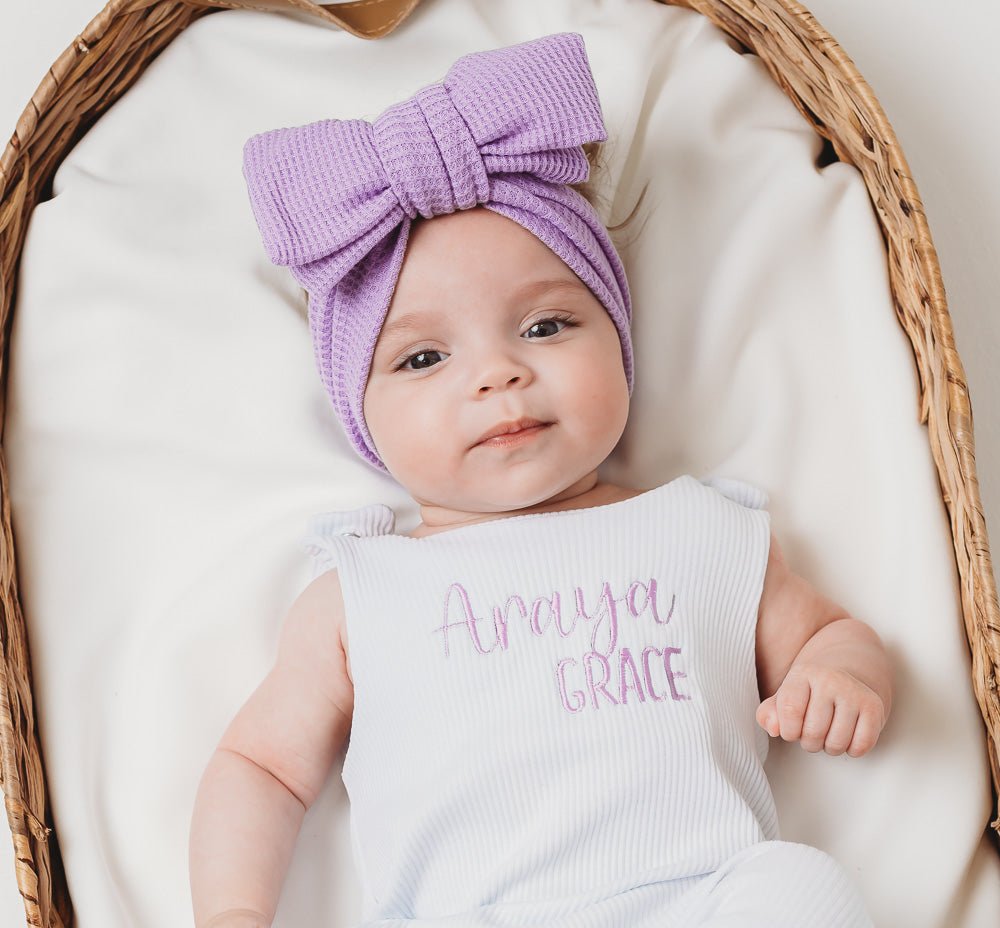 Signature Personalised Lounge Romper - Amber and Noah