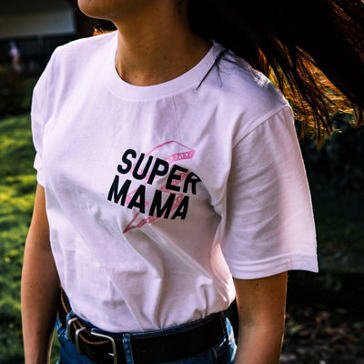 Super Mama Tee - Amber and Noah