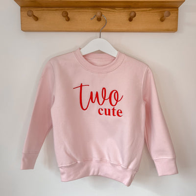 Two Cute Birthday Sweater - Amber and Noah