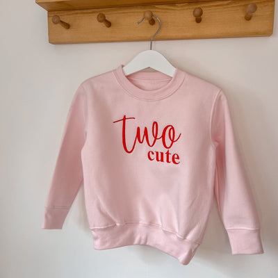 Two Cute Birthday Sweater - Amber and Noah