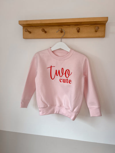 Two Cute Birthday Sweater - Amber and Noah