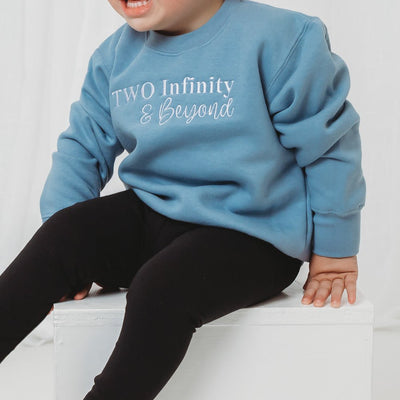Two Inifinity and Beyond Birthday Sweater - Amber and Noah